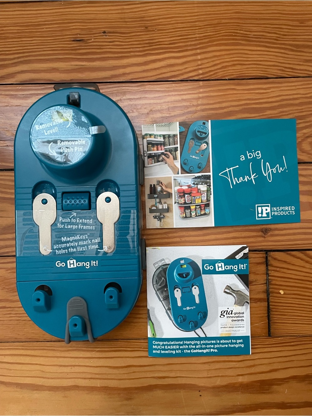 Original Pro All-in-One Picture Hanging Kit, Level & Hardware